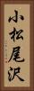 小松尾沢 Vertical Portrait
