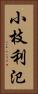 小枝利氾 Vertical Portrait