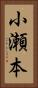 小瀬本 Vertical Portrait