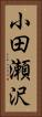 小田瀬沢 Vertical Portrait