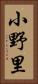 小野里 Vertical Portrait