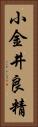 小金井良精 Vertical Portrait
