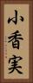 小香実 Vertical Portrait