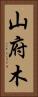 山府木 Vertical Portrait
