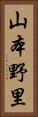 山本野里 Vertical Portrait