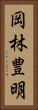 岡林豊明 Vertical Portrait