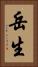 岳生 Vertical Portrait