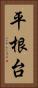平根台 Vertical Portrait