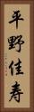 平野佳寿 Vertical Portrait