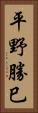 平野勝巳 Vertical Portrait