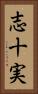 志十実 Vertical Portrait