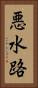悪水路 Vertical Portrait