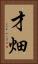 才畑 Vertical Portrait