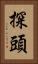 探頭 Vertical Portrait