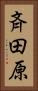 斉田原 Vertical Portrait