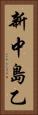 新中島乙 Vertical Portrait