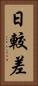 日較差 Vertical Portrait