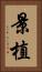 景植 Vertical Portrait
