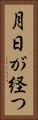 月日が経つ Vertical Portrait