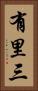 有里三 Vertical Portrait