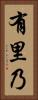 有里乃 Vertical Portrait