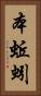 本蚯蚓 Vertical Portrait