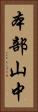 本部山中 Vertical Portrait