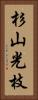 杉山光枝 Vertical Portrait