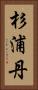 杉浦丹 Vertical Portrait