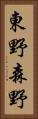東野森野 Vertical Portrait