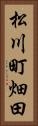 松川町畑田 Vertical Portrait