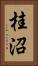 桂沼 Vertical Portrait