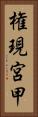 権現宮甲 Vertical Portrait