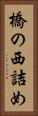 橋の西詰め Vertical Portrait