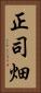 正司畑 Vertical Portrait