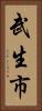 武生市 Vertical Portrait