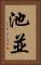 池並 Vertical Portrait