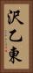 沢乙東 Vertical Portrait
