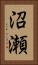 沼瀬 Vertical Portrait