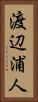 渡辺浦人 Vertical Portrait