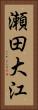 瀬田大江 Vertical Portrait