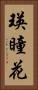 瑛瞳花 Vertical Portrait