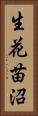 生花苗沼 Vertical Portrait