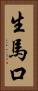 生馬口 Vertical Portrait