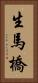 生馬橋 Vertical Portrait