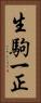 生駒一正 Vertical Portrait
