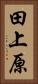 田上原 Vertical Portrait