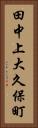 田中上大久保町 Vertical Portrait