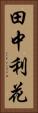 田中利花 Vertical Portrait