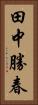 田中勝春 Vertical Portrait
